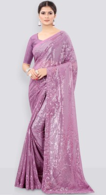 MURTHIRUPI Embellished Bollywood Georgette Saree(Multicolor)