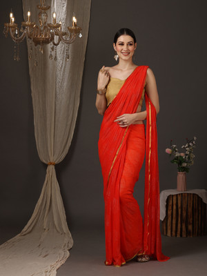 Sareemall Printed Bandhani Art Silk Saree(Pink)