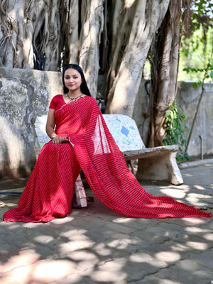 S.R.TEXTILES Self Design Bollywood Georgette Saree(Multicolor)