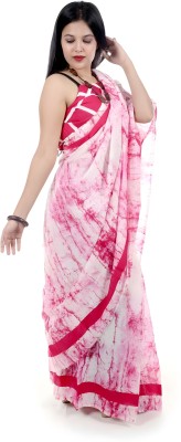 anmol fab Printed Bollywood Cotton Blend Saree(Multicolor)