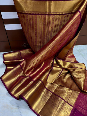 Dujjan Silk Emporium Woven Banarasi Art Silk Saree(Multicolor)