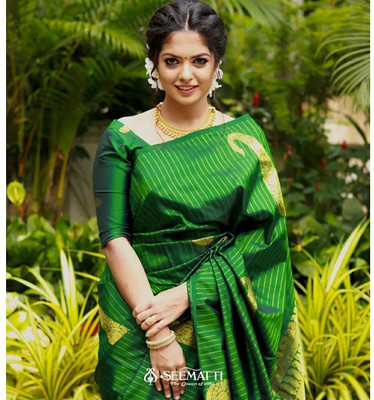 Kanjivaram Pure Silk Self Design Blouse Material