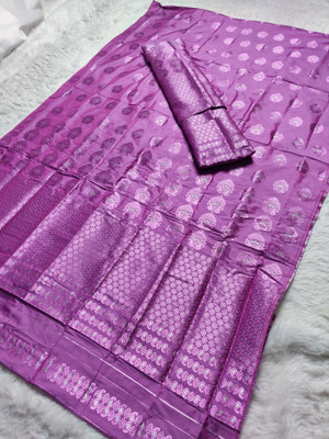 Skiran's Printed Mekhela Chador Polyester Saree(Multicolor)