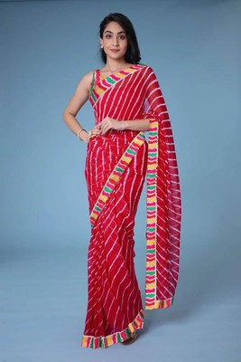 Sareez House Self Design Bollywood Georgette Saree(Multicolor)