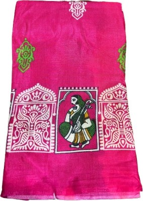 kalpana handloom Self Design Baluchari Pure Silk Saree(Multicolor)