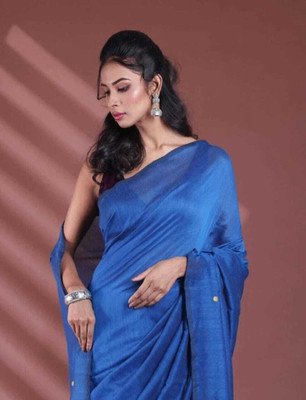 Lakshmi Boutiquue Self Design Bollywood Cotton Silk Saree(Maroon)
