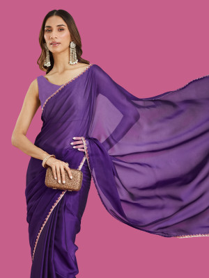 Croza Self Design Chanderi Chanderi Saree(Multicolor)
