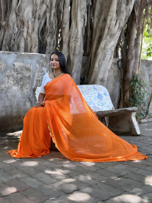 S.R.TEXTILES Self Design Bollywood Georgette Saree(Multicolor)