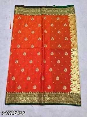 Ansari Fabrics Printed Bollywood Art Silk Saree(Multicolor)