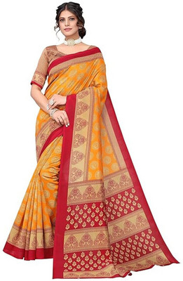 Deepshree Self Design Bollywood Polyester Saree(Multicolor)
