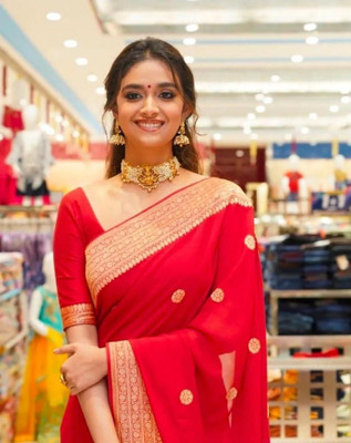 Banarasi Pure Silk Self Design Blouse Material