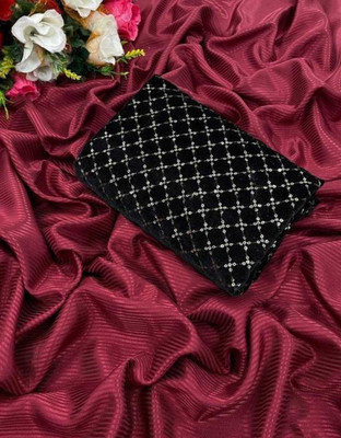 Arpita Fashion Self Design Bollywood Satin Saree(Maroon)