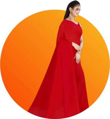 BHUMI ENTERPRISE Dyed Daily Wear Lycra Blend Saree(Multicolor)