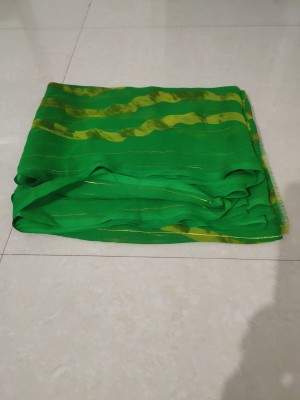 Aastha Collection Printed Daily Wear Chiffon Saree(Green)