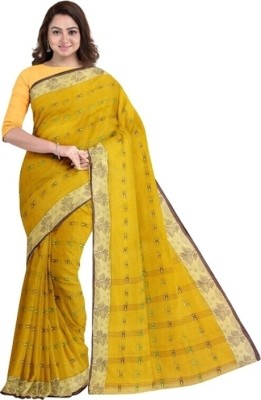 Moumita Printed Bollywood Pure Cotton Saree(Multicolor)