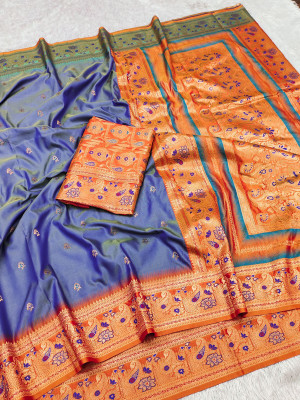 Spetila Pure Silk Self Design Multi-purpose Fabric