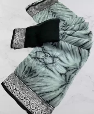 Suali Self Design Daily Wear Georgette Saree(Grey)