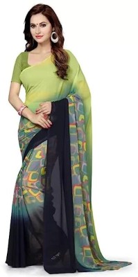 Sanjeevguptaa Embroidered Bollywood Chiffon Saree(Multicolor)