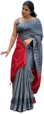 GR Handloom Self Design Bollywood Art Silk Saree(Multicolor)