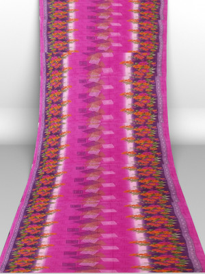 Suali Printed Bandhani Georgette Saree(Pink)