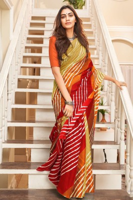 Sareez House Self Design Bollywood Cotton Linen Saree(Multicolor)