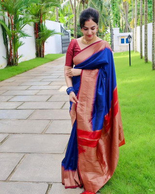 Mukund Pure Silk Solid Blouse Material