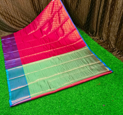 Spewim Woven Kanjivaram Art Silk Saree(Maroon)