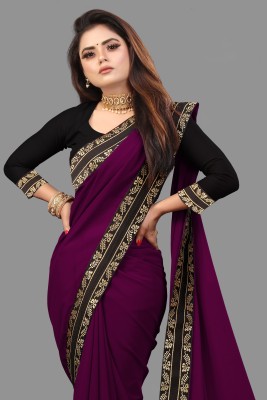 Sangath Embroidered Daily Wear Georgette Saree(Multicolor)