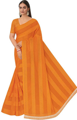 Veeru store Embellished Bollywood Georgette Saree(Yellow)