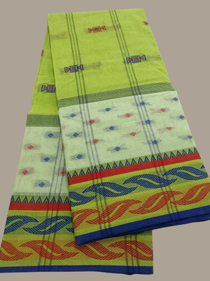 ssareehouse Self Design, Woven Tant Pure Cotton Saree(Grey)