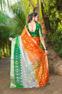 SHREEKARNIKA FASHION Digital Print Bollywood Art Silk Saree(Multicolor)