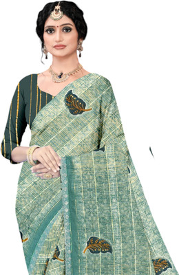 BhardWaj And Sons Saree Self Design Daily Wear Georgette Saree(Light Blue)