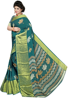 AVM SILK MILLS Printed Daily Wear Chiffon Saree(Multicolor)