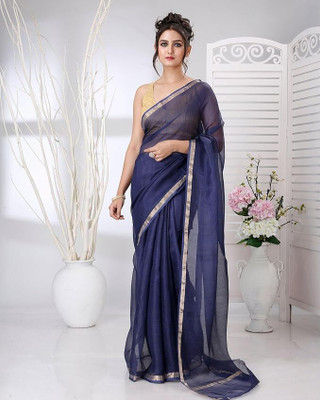 EthinicSpecial Self Design Kota Doria Net Saree(Cream)