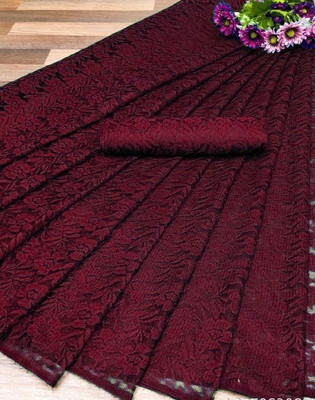 Saadhvi Embroidered Bollywood Georgette Saree(Maroon)