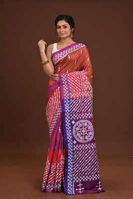 Ramshyam Collection Woven Konrad Pure Silk Saree(Multicolor)