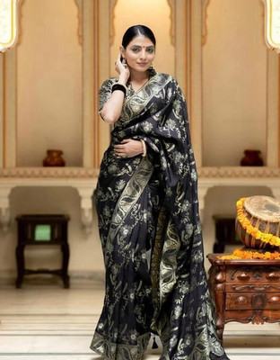 LIMVRUX Cotton Silk Self Design Blouse Material