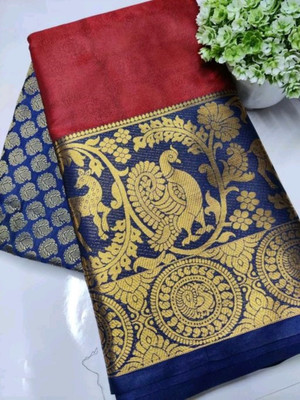 Bollytrend Printed Bollywood Georgette Saree(Multicolor)