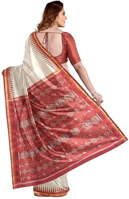 JAYANTI HANDLOOM Woven Sambalpuri Pure Cotton Saree(Multicolor)