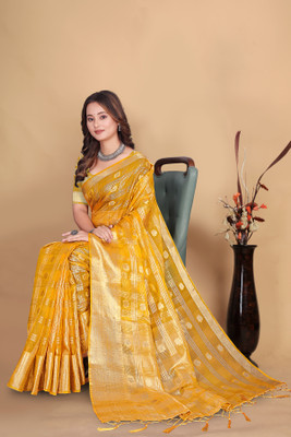 Aarunika SBT Solid/Plain Bollywood Organza Saree(Black)
