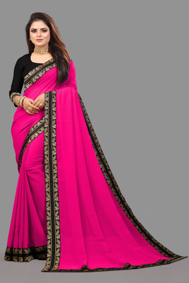 Sangath Embroidered Daily Wear Georgette Saree(Multicolor)