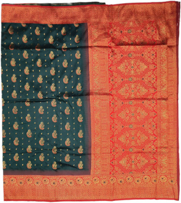 Shelly Self Design Daily Wear Polyester Saree(Multicolor)