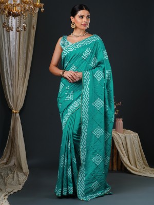 Sareemall Embellished Bollywood Viscose Rayon Saree(Blue)