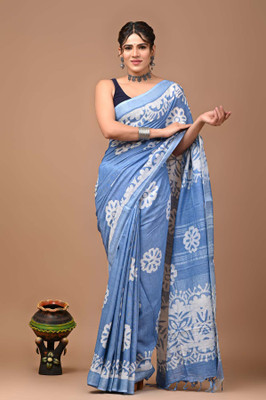 HITESH ENTERPRISE Self Design Dharmavaram Cotton Linen Saree(Maroon)