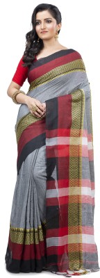 SUSHRITA BOUTIQUE Self Design Bollywood Cotton Blend Saree(Multicolor)