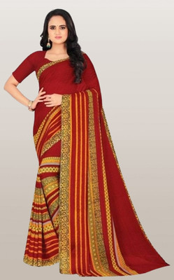 Vimalnath Synthetics Printed Bollywood Georgette Saree(Multicolor)