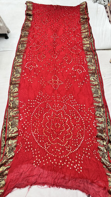 Stylish Sarees Embellished Kanjivaram Viscose Rayon, Art Silk Saree(Red)