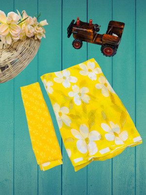 HouseOfCommon Ombre Bollywood Georgette Saree(Yellow)