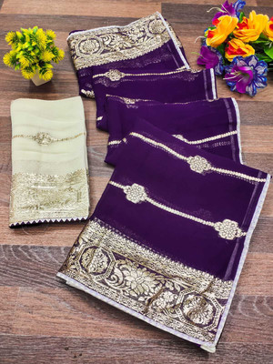 Fashcon Self Design Banarasi Viscose Rayon Saree(Multicolor)
