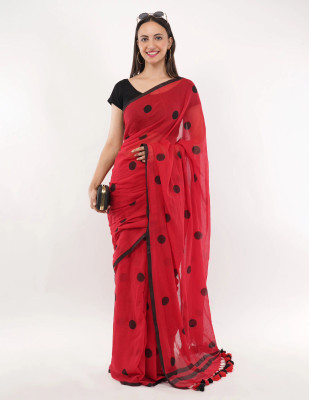 Rnn Saree Printed Handloom Pure Cotton Saree(Grey)